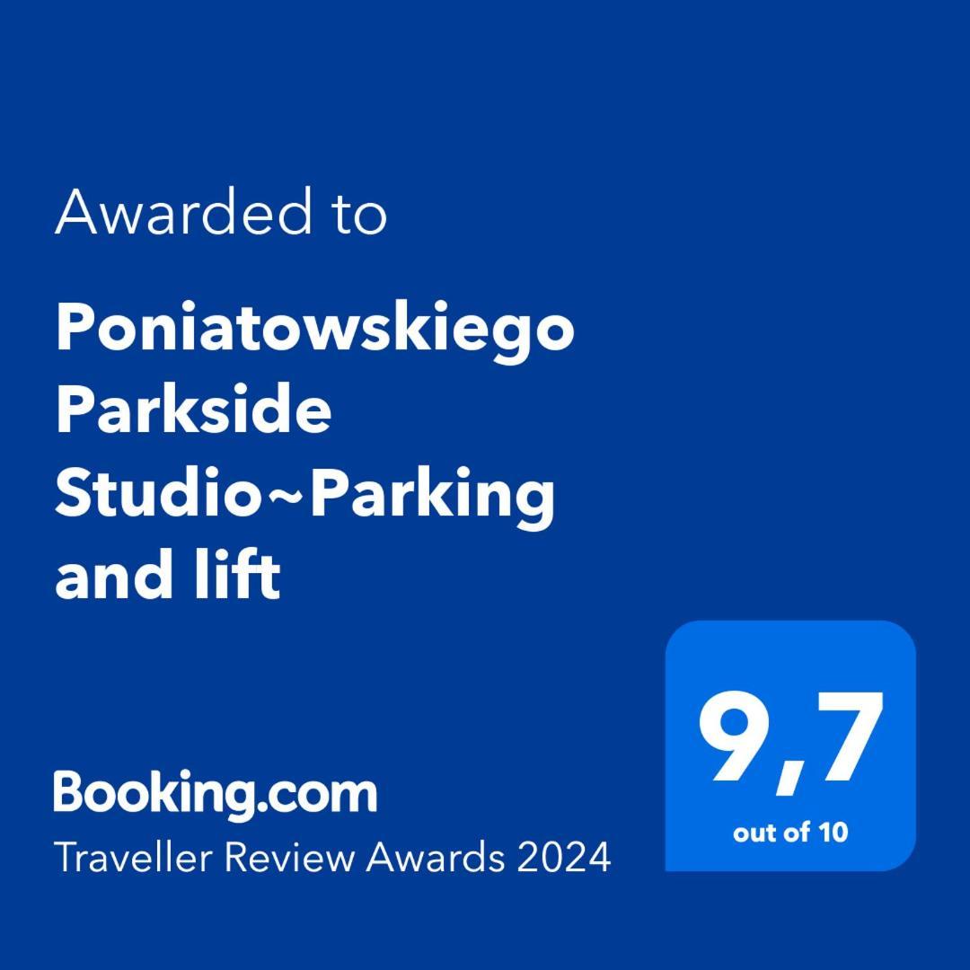 Poniatowskiego Parkside Studio~Parking And Lift Wrocław Exterior foto